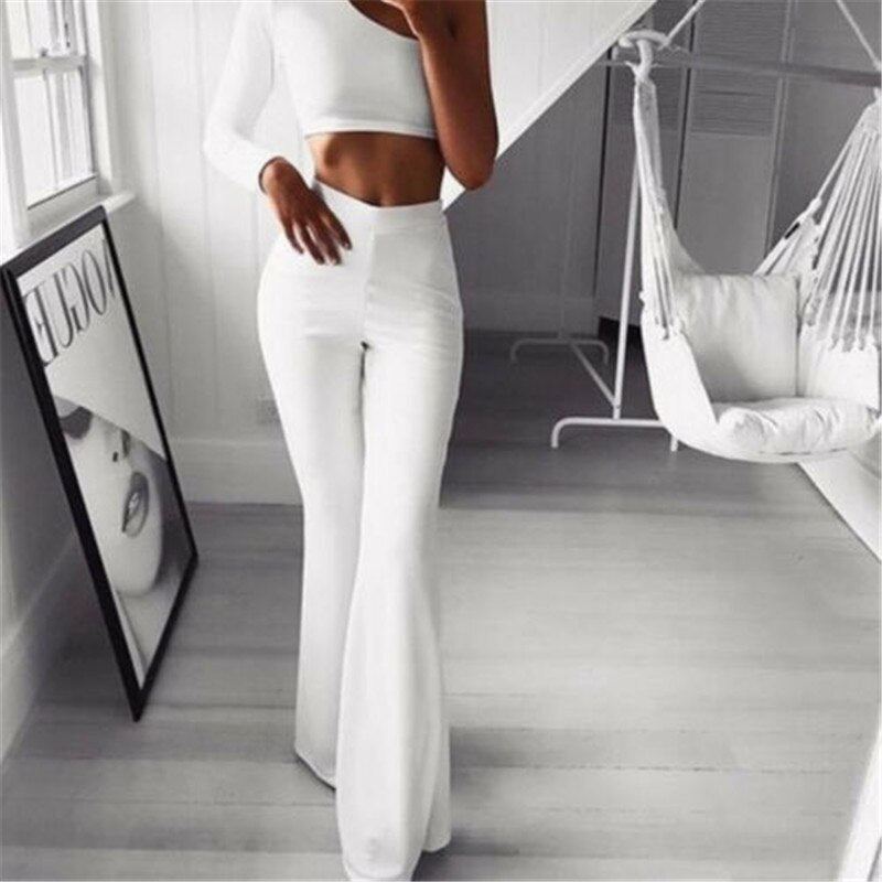 Calça Flare Pernas Largas - Lindas & Cia Shop