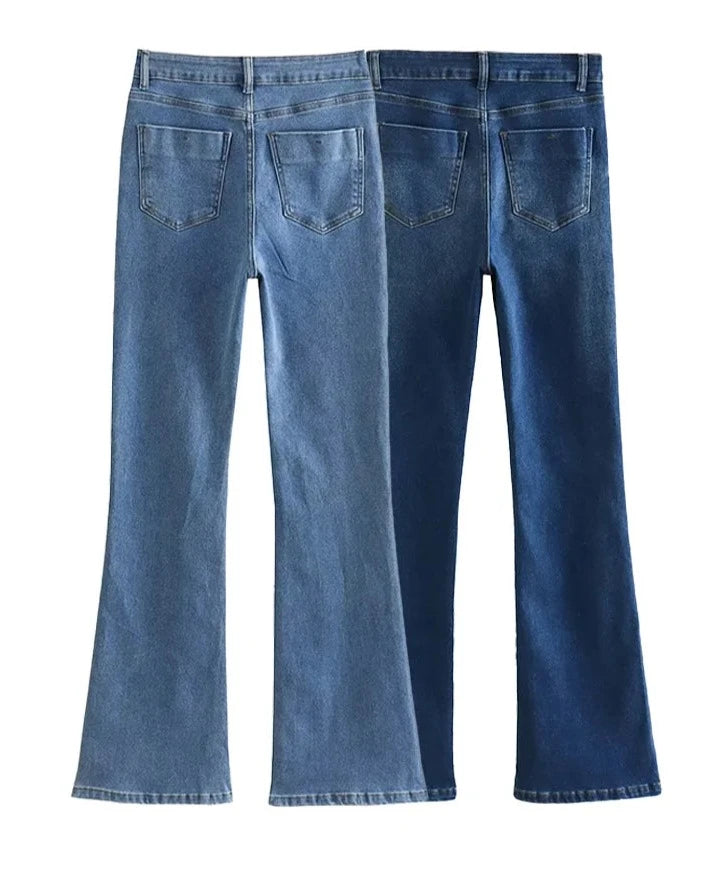 Calça Jeans Reta