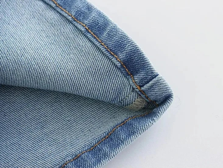 Calça Jeans Reta