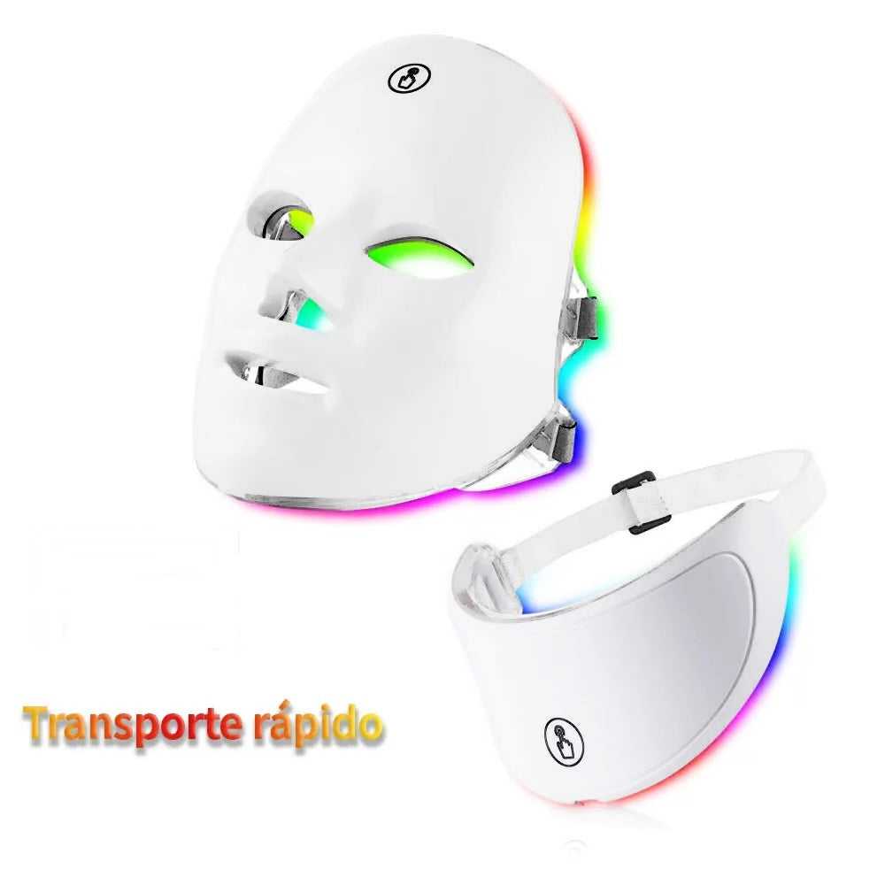 Máscara de LED com 7 Cores