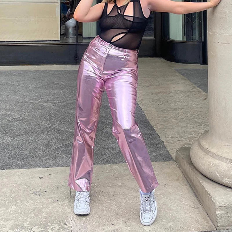 Calça Feminina Prata