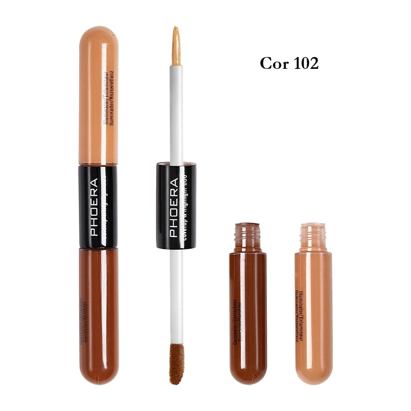 Base, Corretivo e Iluminador Líquido À Prova D' Água. - Lindas & Cia Shop