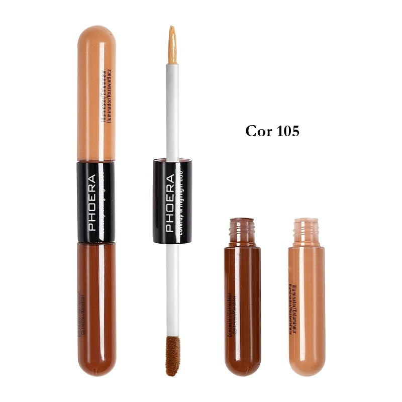 Base, Corretivo e Iluminador Líquido À Prova D' Água. - Lindas & Cia Shop