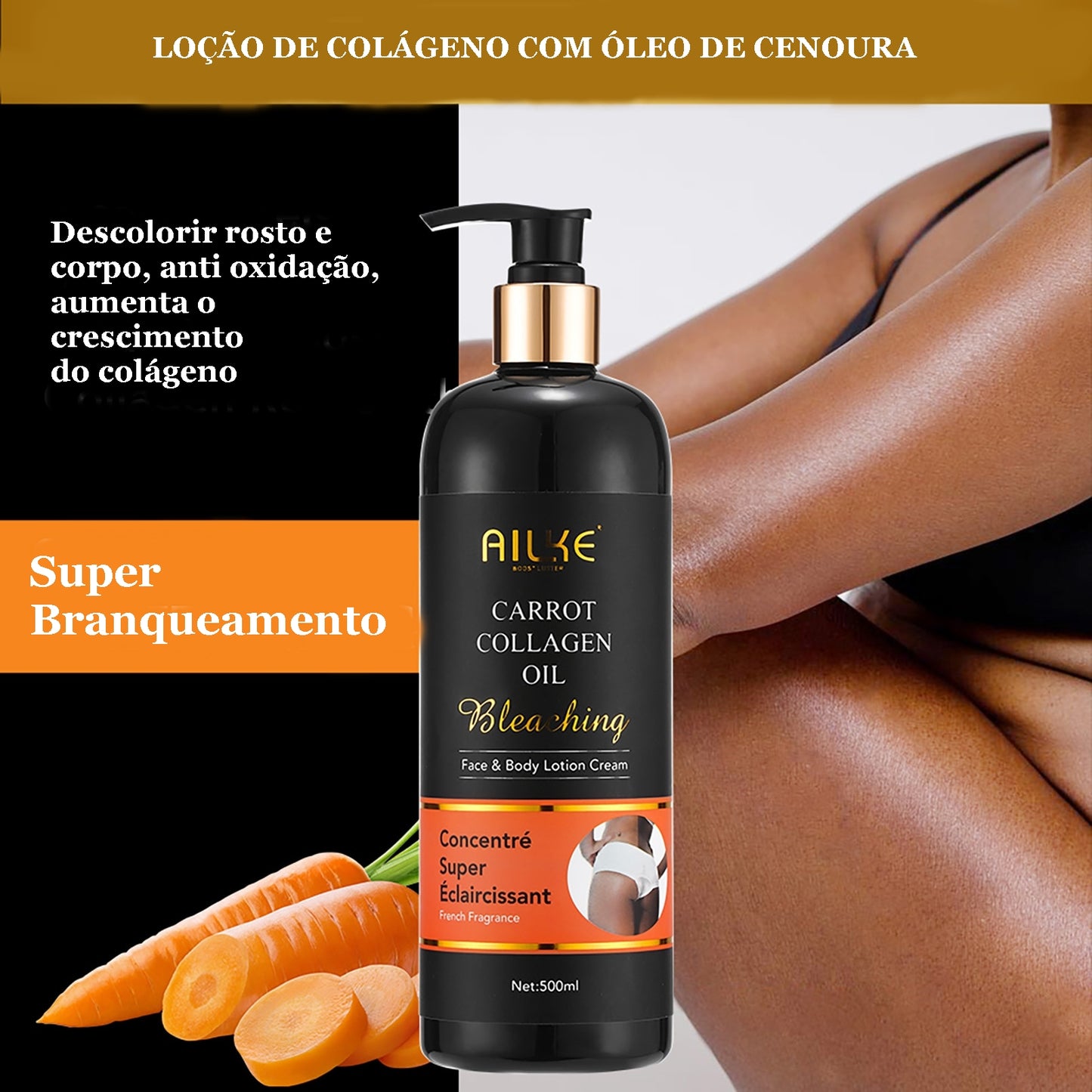 Loção Clareadora com Aminoácidos