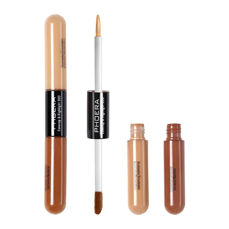 Base, Corretivo e Iluminador Líquido À Prova D' Água. - Lindas & Cia Shop