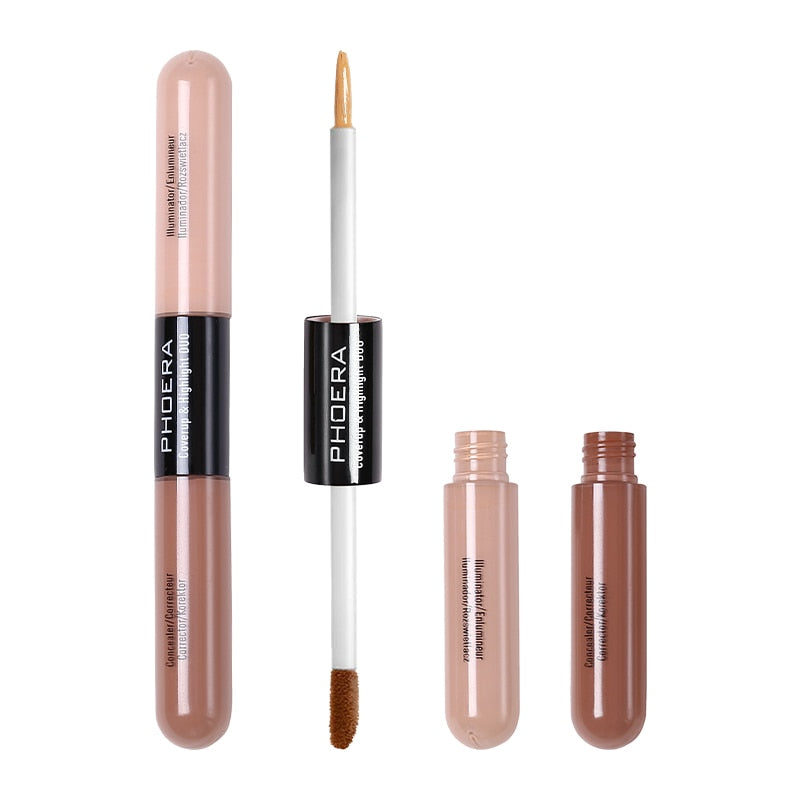 Base, Corretivo e Iluminador Líquido À Prova D' Água. - Lindas & Cia Shop