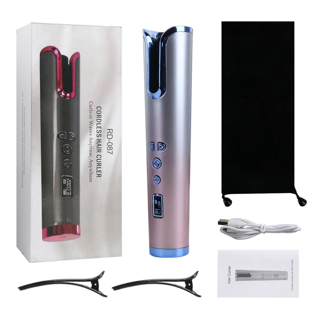 Modelador e Ondulador de Cabelo Automático Portátil. - Lindas & Cia Shop