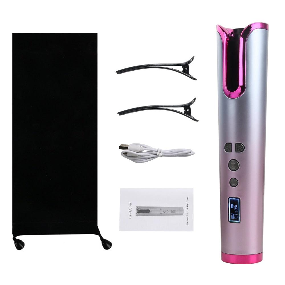 Modelador e Ondulador de Cabelo Automático Portátil. - Lindas & Cia Shop