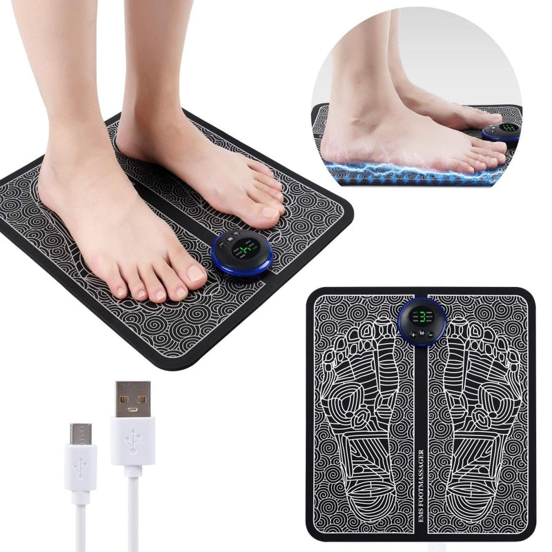 Massagem Elétrica com EMS para os Pés. - Lindas & Cia Shop