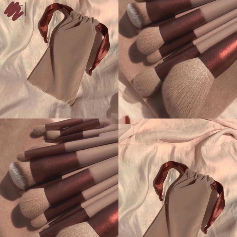 New 13Pcs Makeup Brush Set Makeup Concealer Brush Blush Loose Powder Brush Eye Shadow Highlighter Foundation Brush Beauty Tools - Lindas & Cia Shop