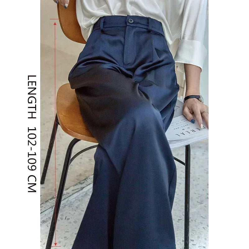 Calça Feminina em Cetim