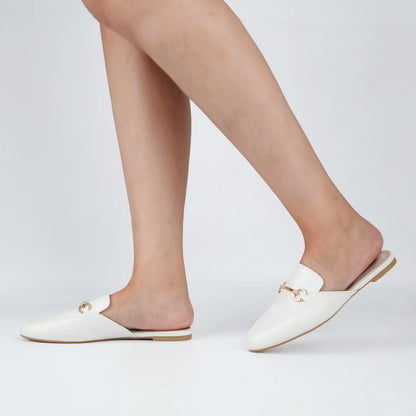Mule Feminina com Fivela
