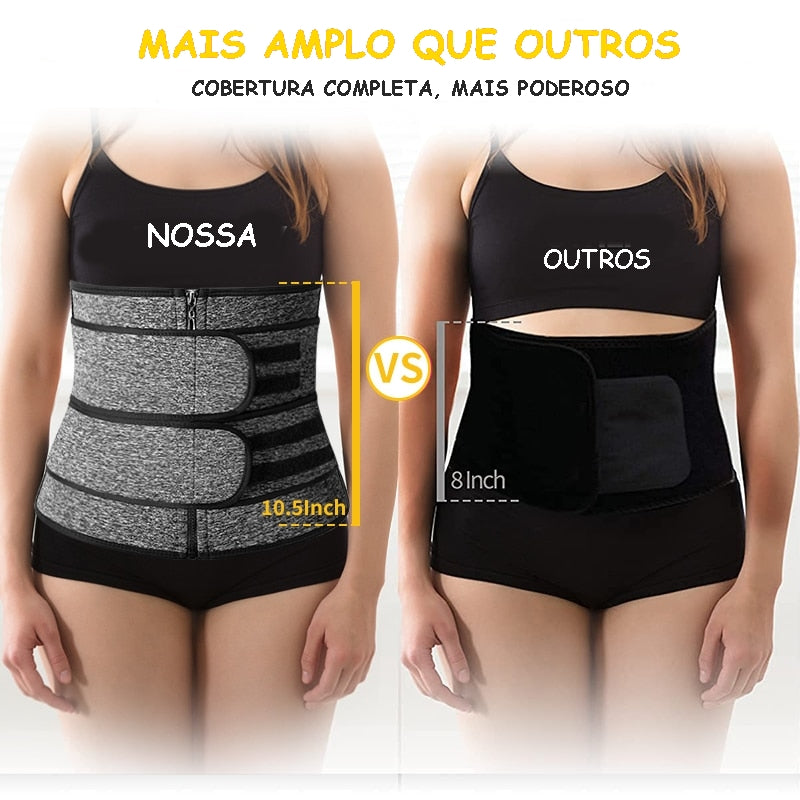 Cinta Neoprene Modelador de Cintura - Lindas & Cia Shop