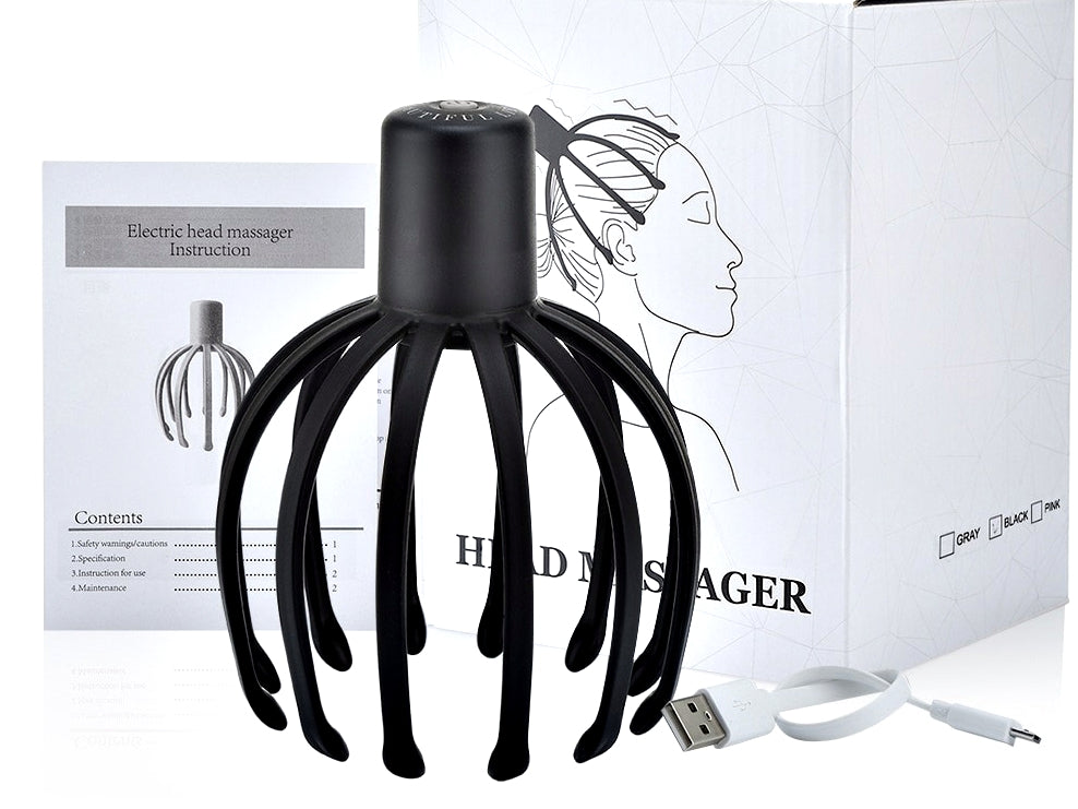 Massageador Elétrico para Couro Cabeludo