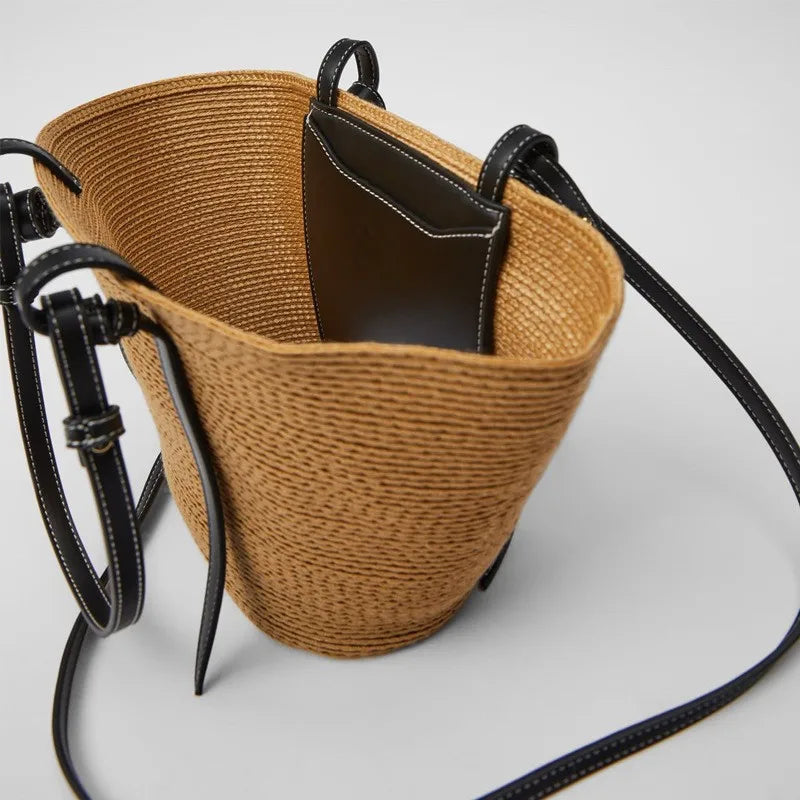 Bolsa de Palha Rattan