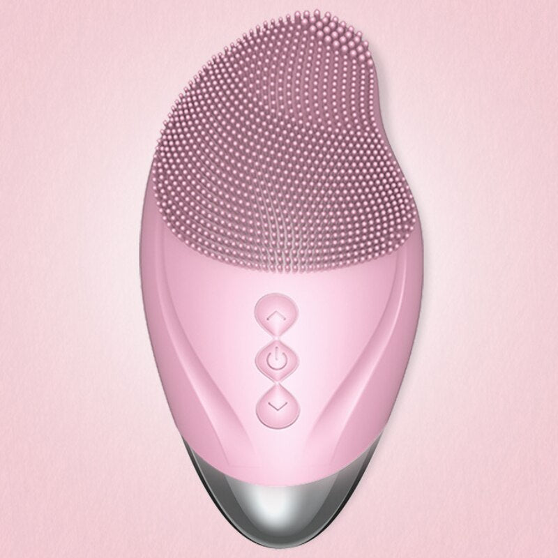 Escova de Limpeza Facial Elétrica Ultrassônica - Lindas & Cia Shop
