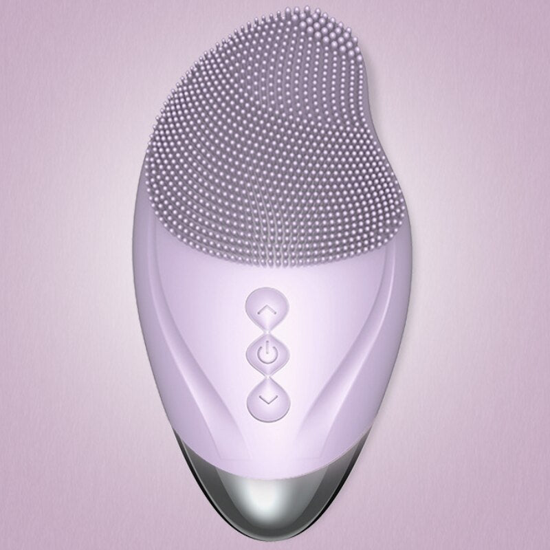 Escova de Limpeza Facial Elétrica Ultrassônica - Lindas & Cia Shop