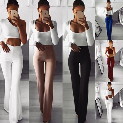 Calça Flare Pernas Largas - Lindas & Cia Shop
