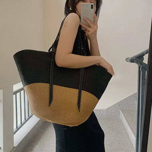 Bolsa de Palha Rattan