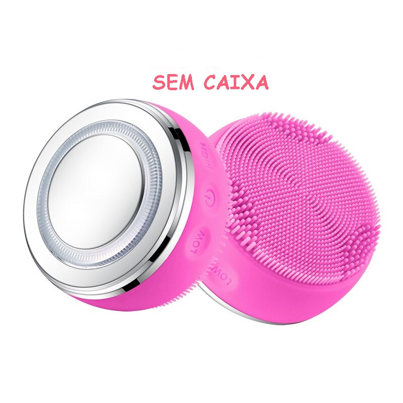 Escova de Limpeza Facial Elétrica Ultrassônica - Lindas & Cia Shop