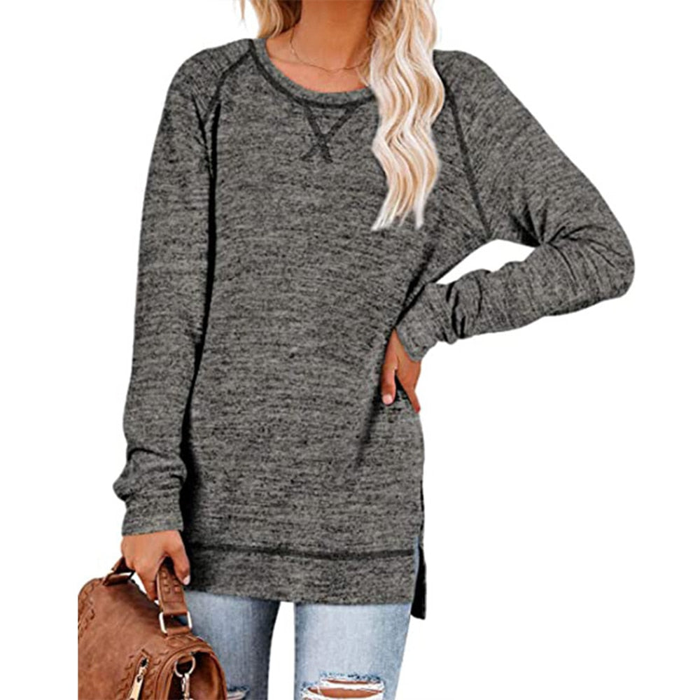 Blusa Feminina Casual Malha