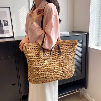 Bolsa de Palha com Design Exclusivo.