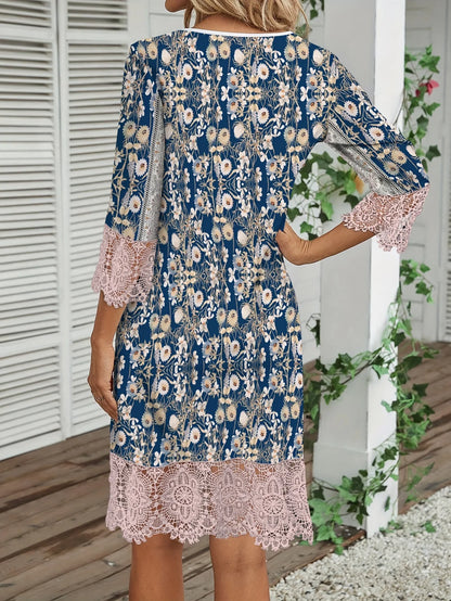 Vestido Curto Estilo Boho