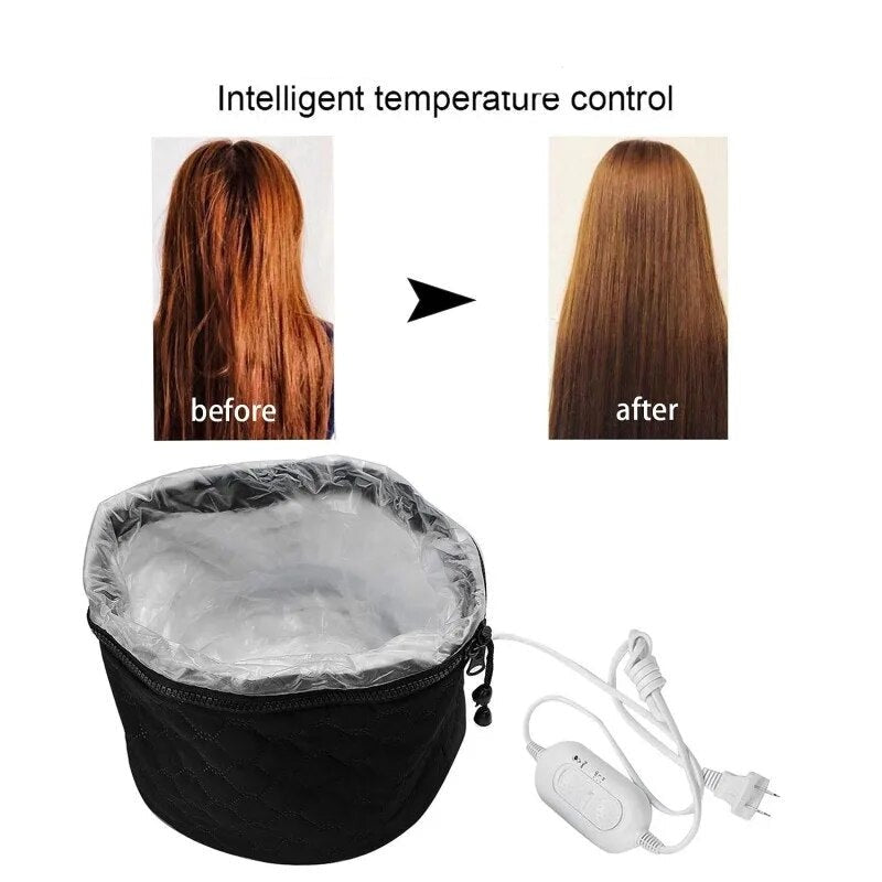 Touca Térmica para Hidratação Capilar