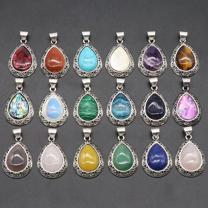Colar com Pedra Natural
