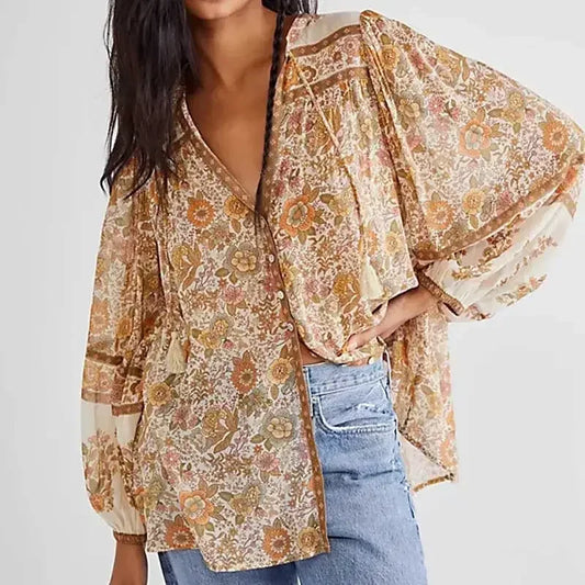 Blusa Boho Floral