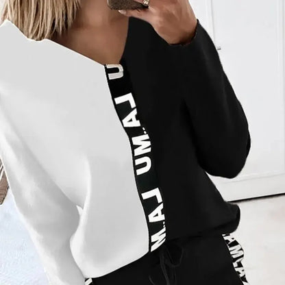 Conjunto Preto e Branco em Malha