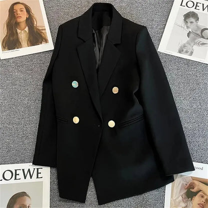 Blazer Feminino com Botões de Metal