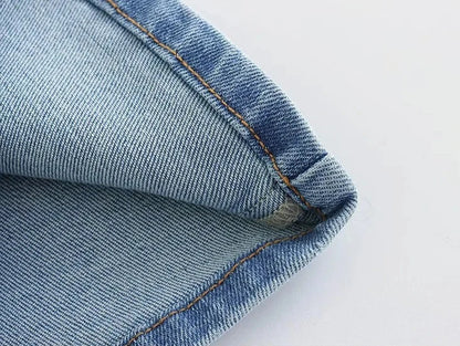 Calça Jeans Reta