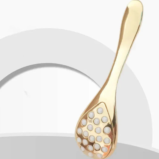 Massagem Facial com Ponta de Bola de Íons