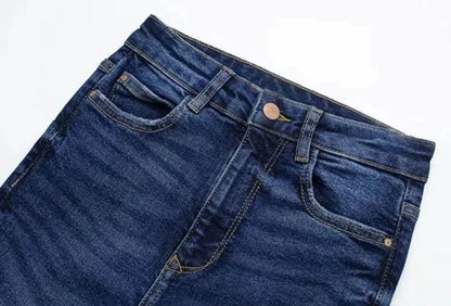 Calça Jeans Skinny Flare