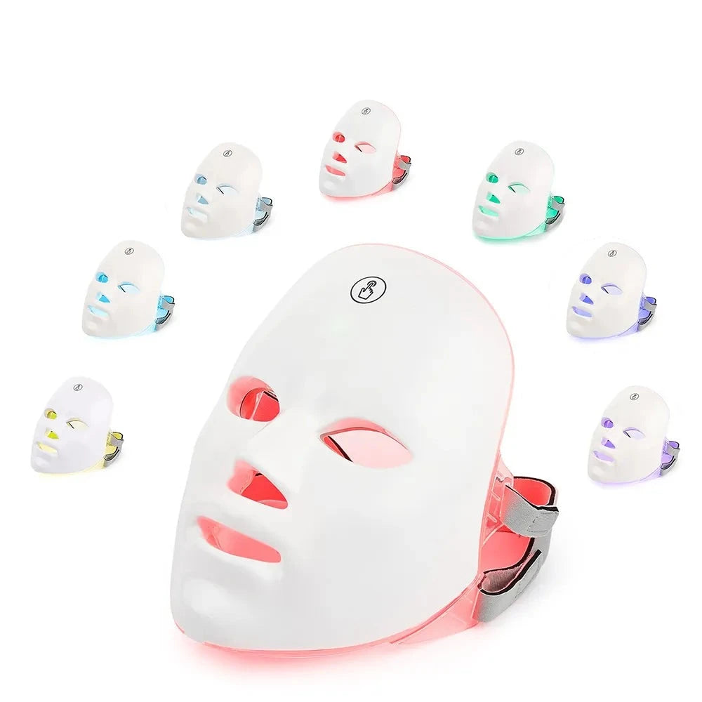Máscara Facial com Fótons Led