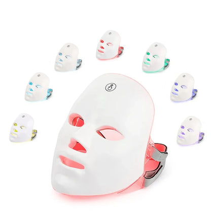 Máscara Facial com Fótons Led