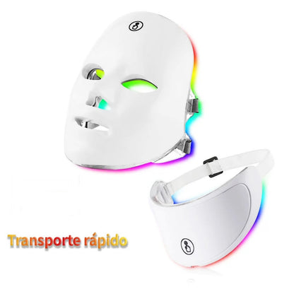 Máscara de LED com 7 Cores