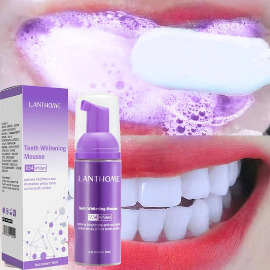 Pasta de Dente Roxa para Clareamento Dental