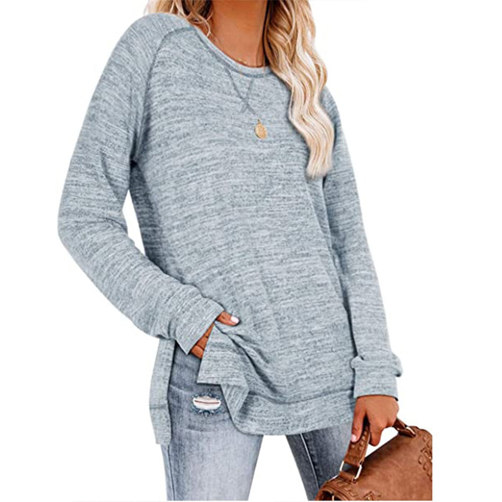 Blusa Feminina Casual Malha