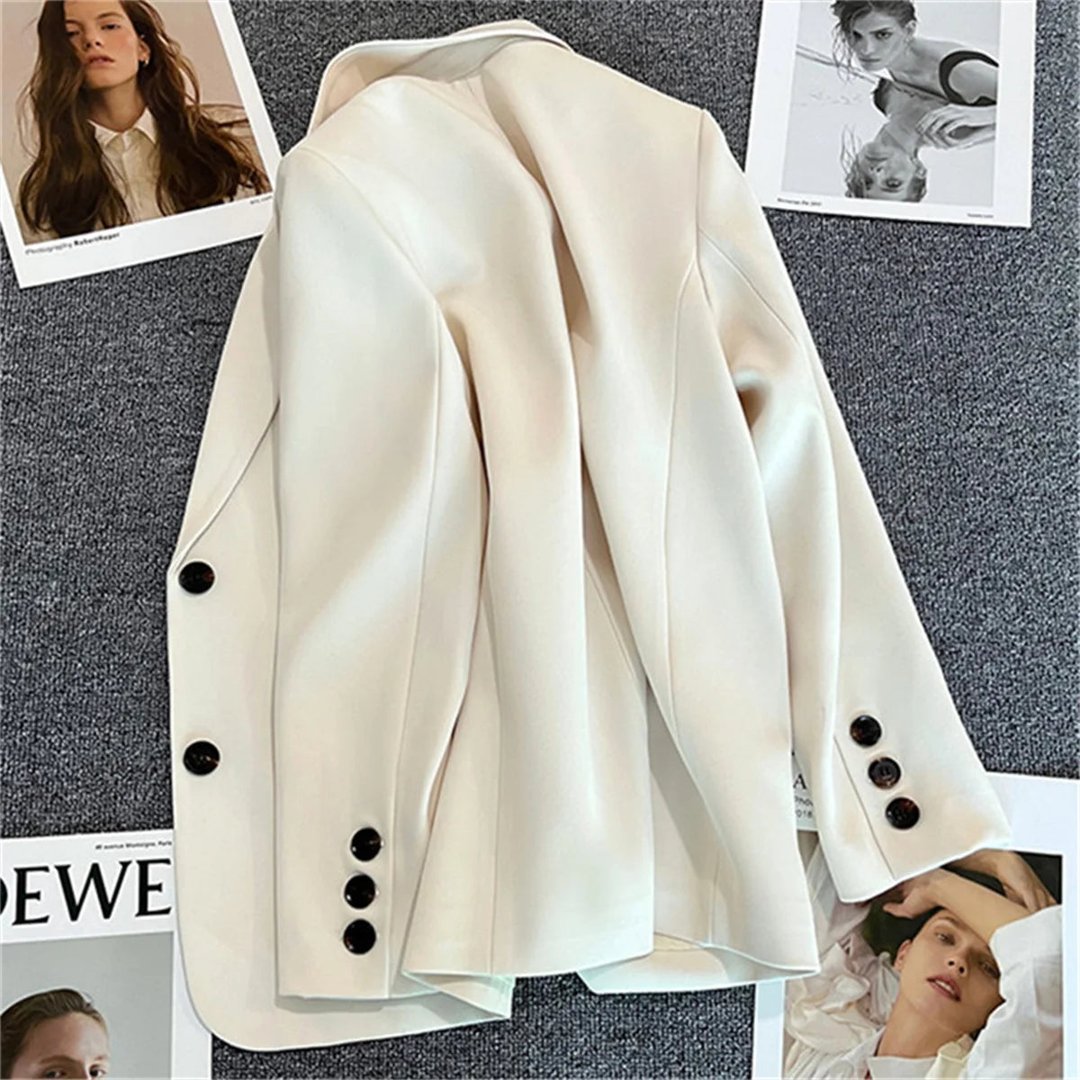 Blazer com Corte Reto