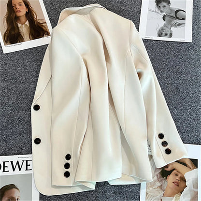 Blazer com Corte Reto