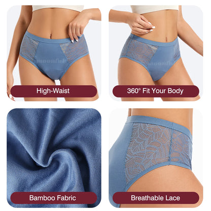 Calcinhas Menstruais com Renda