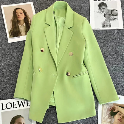 Blazer Feminino com Botões de Metal