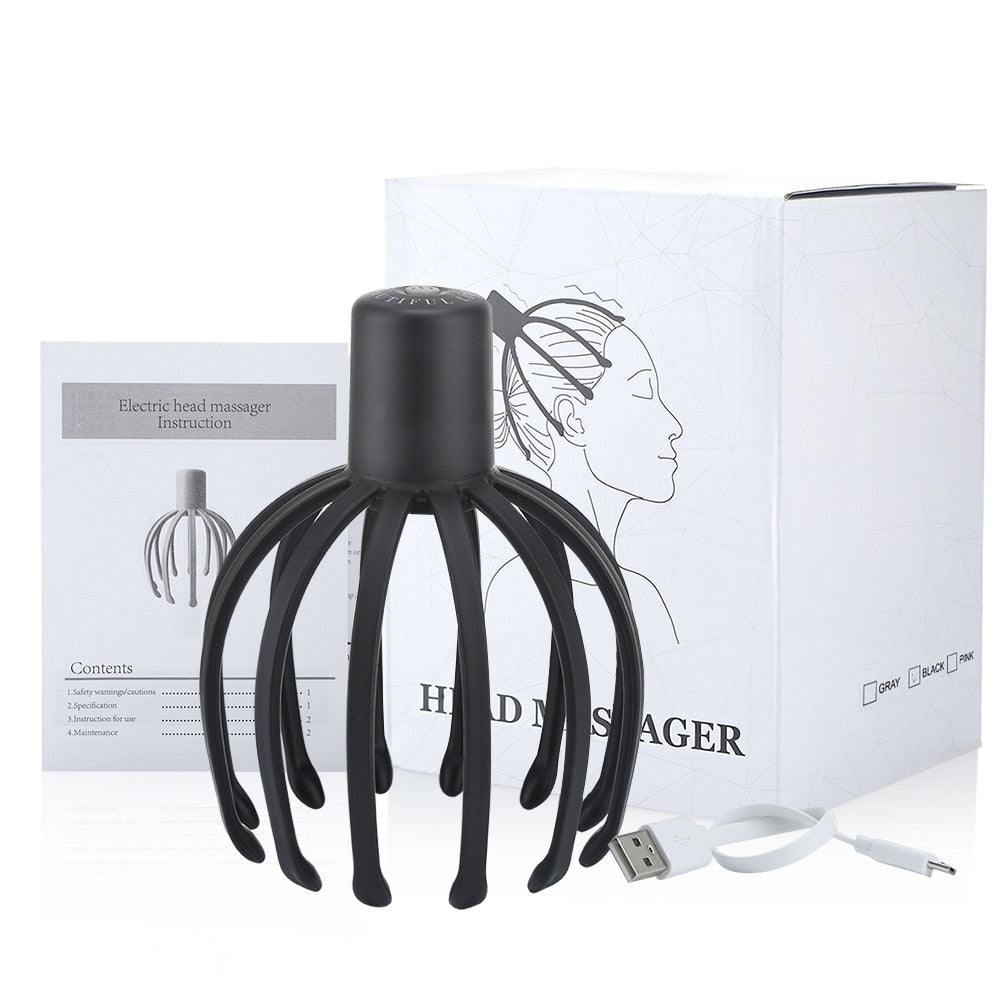Massageador Elétrico para Couro Cabeludo