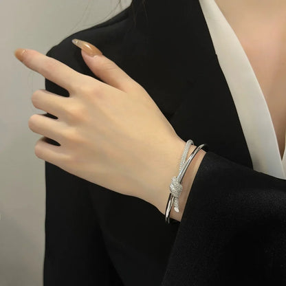 Pulseira Luxo Nó Duplo