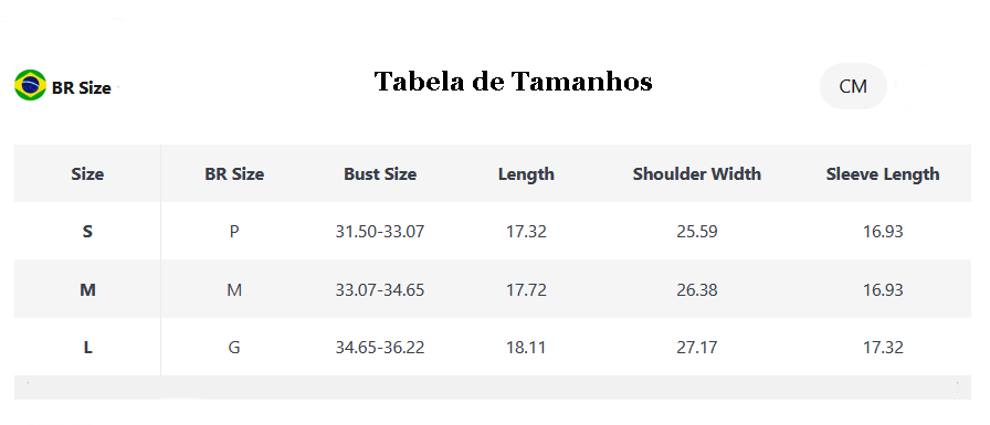 Camisa Croped Listrada
