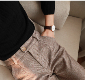 Calça de Lã Feminina Lápis - Lindas & Cia Shop