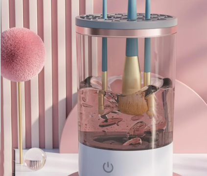 Limpador Automático para Pincéis de Maguiagem