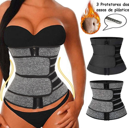 Cinta Neoprene Modelador de Cintura - Lindas & Cia Shop
